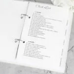 Personalised Any Message Photo Upload Wedding Planner - Image 6