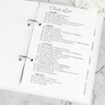 Personalised Any Message Photo Upload Wedding Planner - Image 5