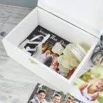 Personalised Fresh Botanical Design White Wooden Keepsake Box - Image 6