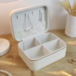 Personalised Pink Cowgirl Design Faux Leather Travel Jewellery Box - Image 2