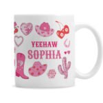 Personalised Cowgirl Design Ceramic Mug - Image 4
