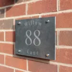Personalised Any Message Slate House Sign - Image 4