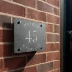 Personalised Any Message Slate House Sign - Image 2