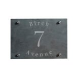 Personalised Any Message Slate House Sign - Image 3
