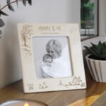 Personalised Cottagecore Design 4x4 Ceramic Photo Frame - Image 2