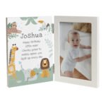 Personalised Animals Design Wooden Hinged 4x6 Portrait Photo Frame - Image 5