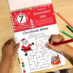 Personalised '24 Sleeps Til' Christmas' Activity Advent Calendar Book - Image 2