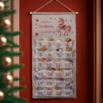 Personalised Children's Unicorn Design 'Christmas Countdown' Advent Calendar
