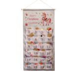 Personalised Children's Unicorn Design 'Christmas Countdown' Advent Calendar - Image 6