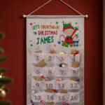 Personalised Elf Design 'Let's Countdown To Christmas' Advent Calendar - Image 3