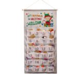 Personalised Elf Design 'Let's Countdown To Christmas' Advent Calendar - Image 6