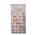 Personalised Family Stars & Snowflakes Design Christmas Advent Calendar - Image 6