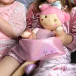 Personalised Name Only Pink Princess Ballerina Rag Doll - Image 6