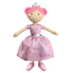 Personalised Name Only Pink Princess Ballerina Rag Doll - Image 7