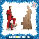 David Bowie 'Red Suit' (English Singer/Songwriter) Lifesize + Mini Cardboard Cutout - Image 2