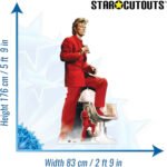 David Bowie 'Red Suit' (English Singer/Songwriter) Lifesize + Mini Cardboard Cutout - Image 3