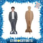 Gaten Matarazzo 'Grey Suit' (American Actor) Lifesize + Mini Cardboard Cutout - Image 2