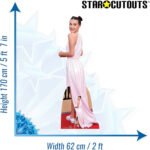 Millie Bobby Brown 'Pink Dress' (British Actress) Lifesize + Mini Cardboard Cutout - Image 3