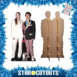 Sadie Sink & Gaten Matarazzo (American Actress/American Actor) Double Lifesize + Mini Cardboard Cutout - Image 2