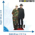 Annie Lennox & Dave Stewart (Eurythmics) Double Lifesize + Mini Cardboard Cutout - Image 3