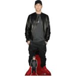 Eminem 'Black Jacket' (American Rapper/Songwriter) Lifesize + Mini Cardboard Cutout