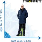 José Mourinho (Portuguese Football Manager) Lifesize + Mini Cardboard Cutout - Image 3