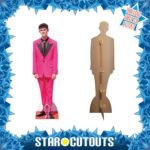 Joe Locke 'Pink Suit' (Manx Actor) Lifesize + Mini Cardboard Cutout - Image 2