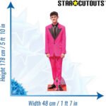 Joe Locke 'Pink Suit' (Manx Actor) Lifesize + Mini Cardboard Cutout - Image 3