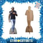 Carlos Sainz Jr. (Spanish F1 Racing Driver) Lifesize + Mini Cardboard Cutout - Image 3