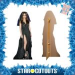 Jenna Ortega 'Black Dress' (American Actress) Lifesize + Mini Cardboard Cutout - Image 2
