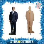Henry Cavill 'Black Suit' (British Actor) Lifesize + Mini Cardboard Cutout - Image 2