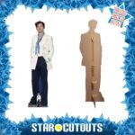 Harry Styles 'White Jacket' (English Singer/Songwriter) Lifesize + Mini Cardboard Cutout - Image 2