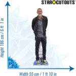 Jeffrey Dean Morgan (American Actor) Lifesize + Mini Cardboard Cutout - Image 3