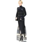 Emily Blunt 'Black Dress' (British Actress) Lifesize + Mini Cardboard Cutout
