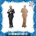 Leonardo DiCaprio 'Wall Street Boss' (American Actor) Lifesize + Mini Cardboard Cutout - Image 2