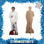 Pedro Pascal 'White Suit' (Chilean/American Actor) Lifesize + Mini Cardboard Cutout - Image 2