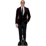 Stanley Tucci 'Red Velvet Jacket' (American Actor) Lifesize + Mini Cardboard Cutout
