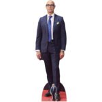 Stanley Tucci 'Blue Suit' (American Actor) Lifesize + Mini Cardboard Cutout