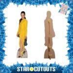 Michelle Yeoh 'Yellow Dress' (Malaysian Actress) Lifesize + Mini Cardboard Cutout - Image 2