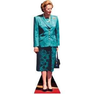 CS383 Margaret Thatcher (1979-1990 British Prime Minister) Lifesize + Mini Cardboard Cutout