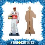 Lewis Hamilton (British F1 Racing Driver) Lifesize Cardboard Cutout - Image 2