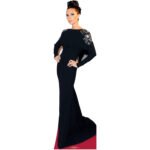 Victoria Beckham 'Black Dress' (English Fashion Designer & Singer) Lifesize Cardboard Cutout