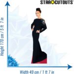 Victoria Beckham 'Black Dress' (English Fashion Designer & Singer) Lifesize Cardboard Cutout - Image 3