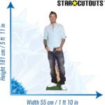 David Beckham 'Casual' (English Former Footballer) Lifesize Cardboard Cutout - Image 3