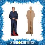 George Clooney 'Blue Suit' (American Actor) Lifesize Cardboard Cutout - Image 2