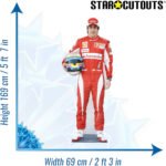 Fernando Alonso (Spanish F1 Racing Driver) Lifesize Cardboard Cutout - Image 3