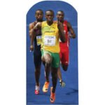 Usain Bolt (2012 London Olmpics) Lifesize Stand-In Cardboard Cutout