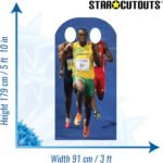 Usain Bolt (2012 London Olmpics) Lifesize Stand-In Cardboard Cutout - Image 3