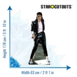 Michael Jackson 'Billie Jean' (American Singer/Songwriter) Lifesize Cardboard Cutout - Image 3
