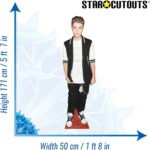 Justin Bieber 'Black Tracksuit' (Canadian Singer) Lifesize Cardboard Cutout - Image 3